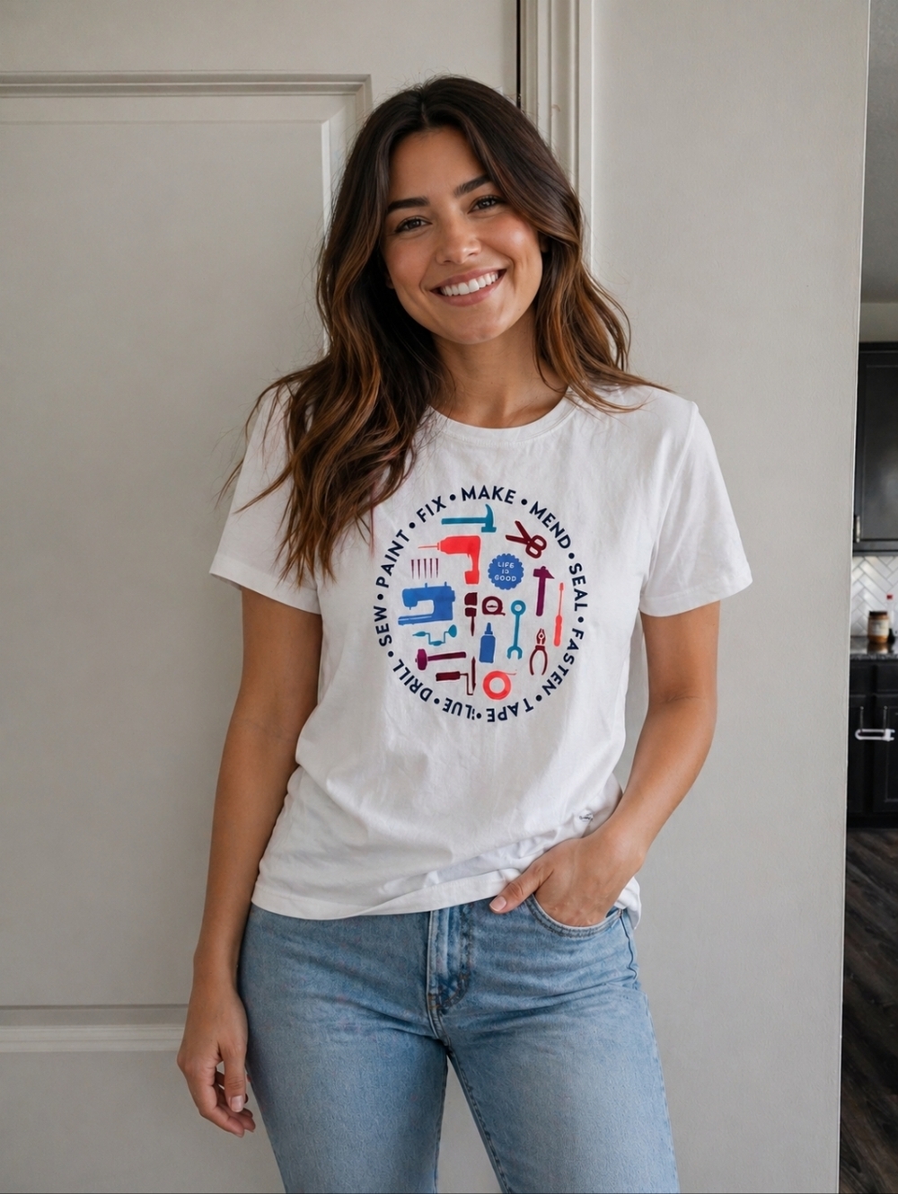 Life Is Good Crusher Tee